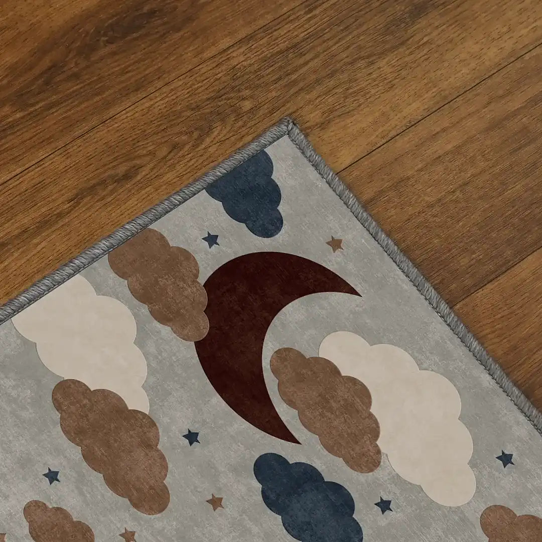 Cloudy Moon Rug