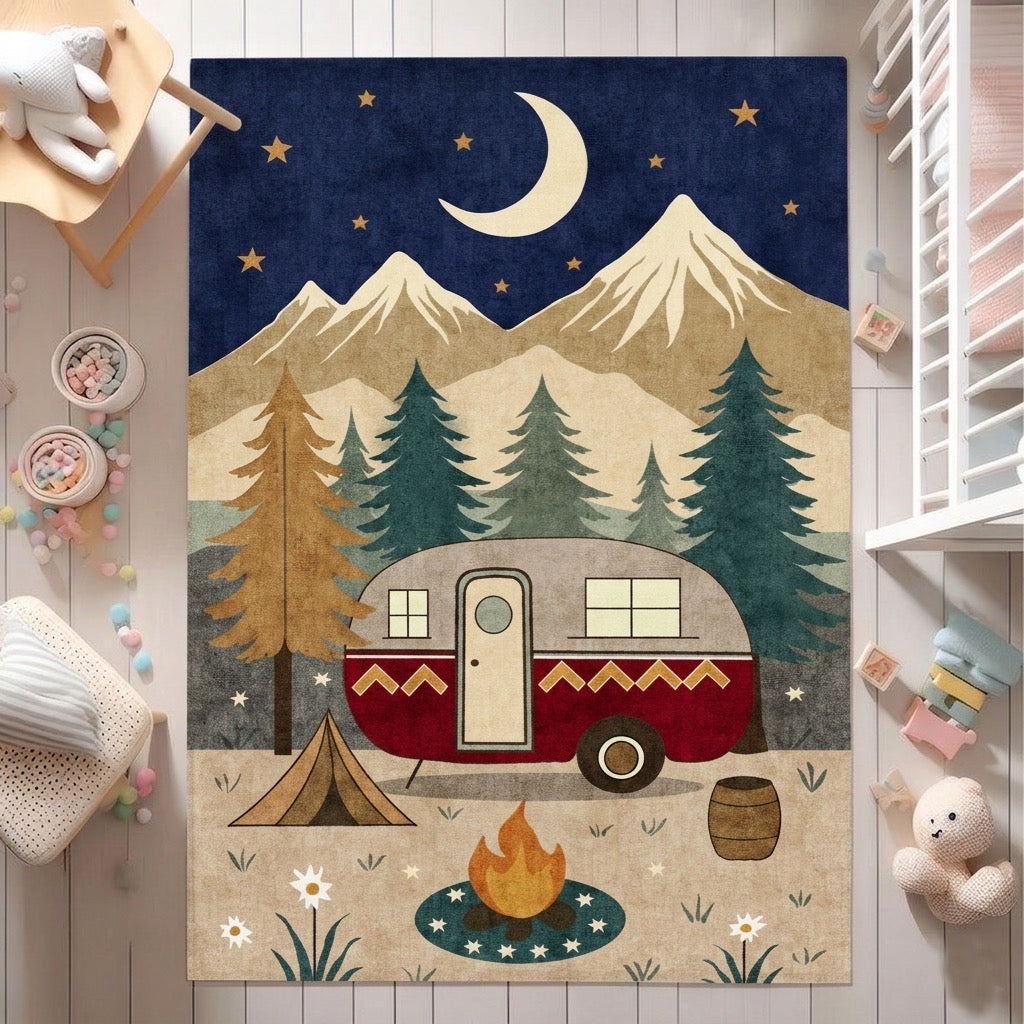 Cozy Camp Rug 🏕️