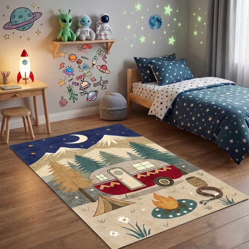 Cozy Camp Rug 🏕️
