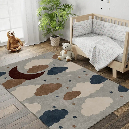 Cloudy Moon Rug