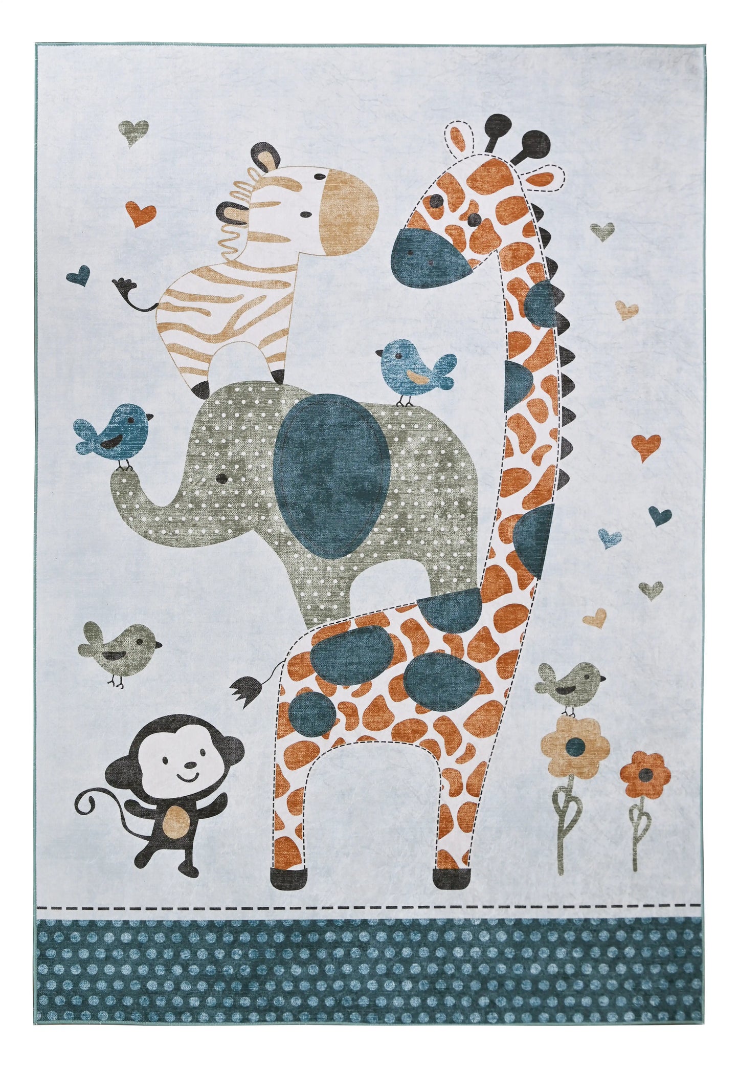 Happy Jungle Rug