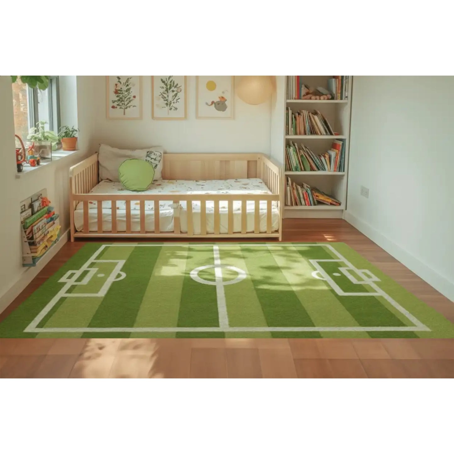 Football Field Rug